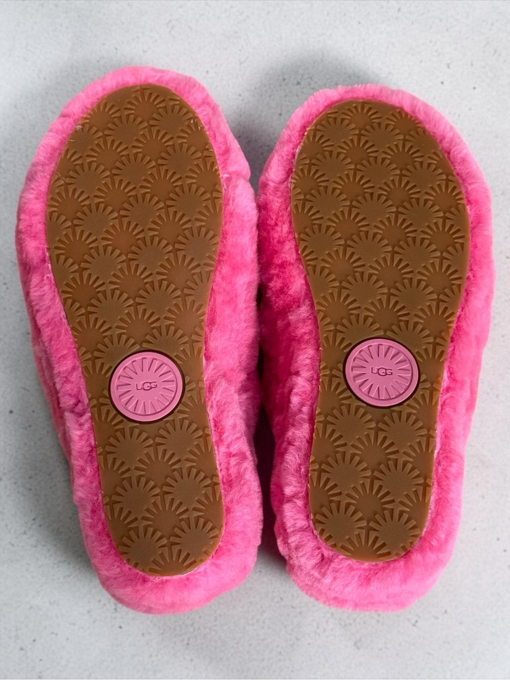 NWOT UGG Fluff Yeah Slippers in Sachet Pink! Size 7! NEW! - Picture 6 of 11